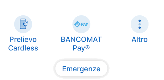 Azioni rapide isybank